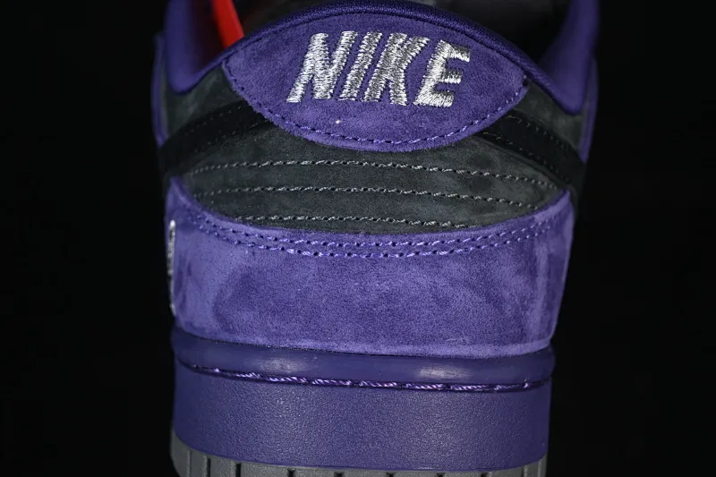 All Categories Nk SB Dunk Series Nk SB Dunk Low Low-top sneakers Supreme x Nike Dunk SB Dunk Low joint gray and purple low-top casual skateboard shoes HQ8487-500